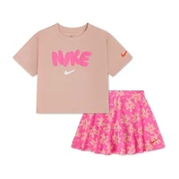 Nike Little Girls 2-pc. Skort Set