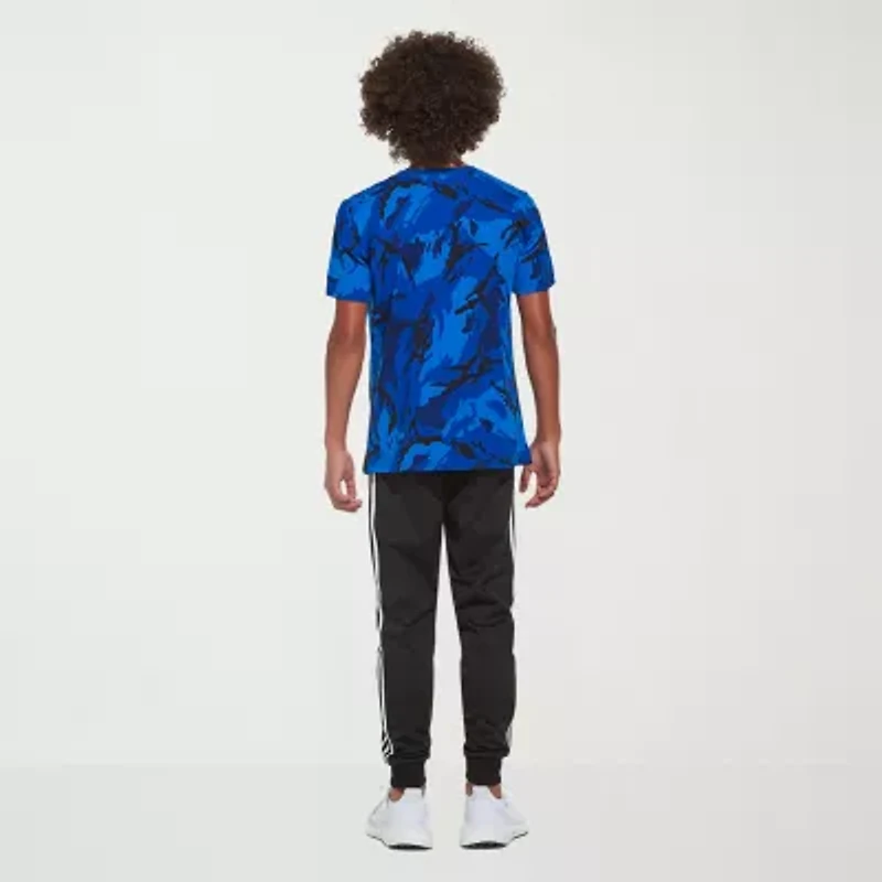 adidas Big Boys Iconic Tricot Jogger Track Pant