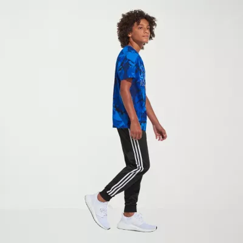 adidas Big Boys Iconic Tricot Jogger Track Pant