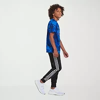 adidas Big Boys Iconic Tricot Jogger Track Pant