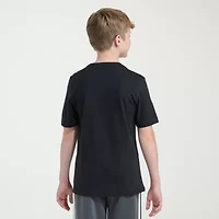 adidas Big Kid Boys Crew Neck Short Sleeve Regular Fit Graphic T-Shirt