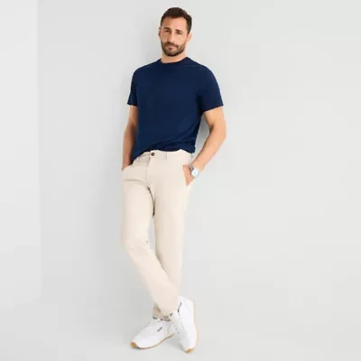 St. John's Bay Stretch Chino Mens Slim Fit Flat Front Pant