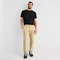 St. John's Bay Stretch Chino Mens Straight Fit Flat Front Pant