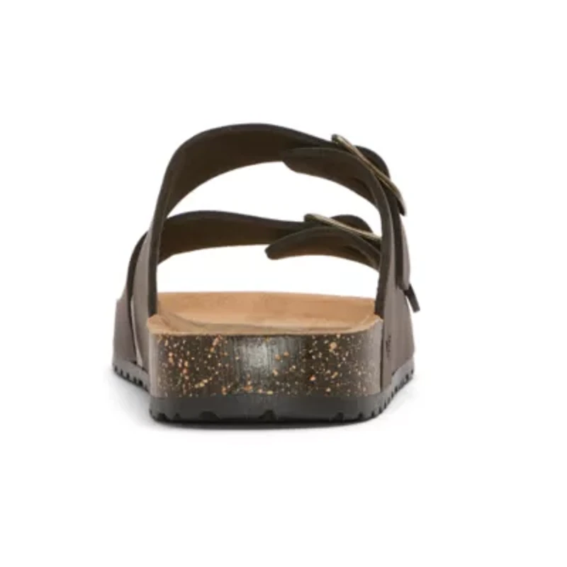 Dockers Mens Adjustable Strap Footbed Sandals