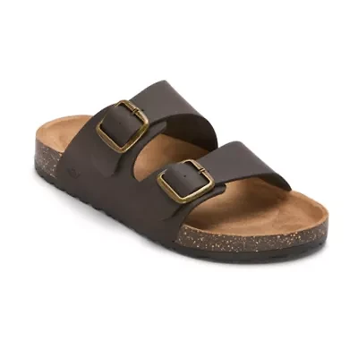 Dockers Mens Adjustable Strap Footbed Sandals