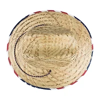 Totes Lifeguard Americana Straw Mens Safari Hat