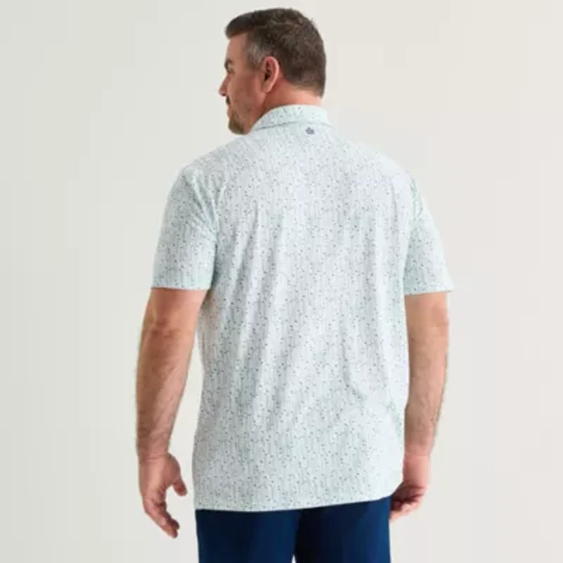 St. John's Bay Performance Big and Tall Mens Classic Fit Short Sleeve Polo Shirt