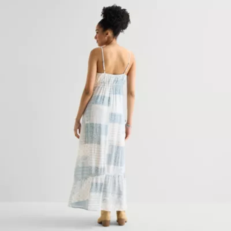 Arizona Womens Juniors Short Sleeve Fit + Flare Dress