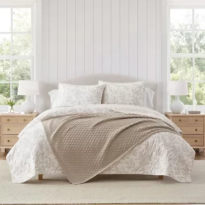 Martha Stewart Bonnie Knit Lightweight Throw