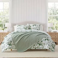 Martha Stewart Bonnie Knit Lightweight Throw