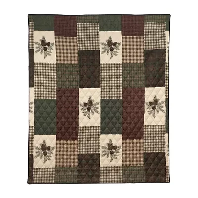 Your Lifestyle By Donna Sharp Pine Panels Throw