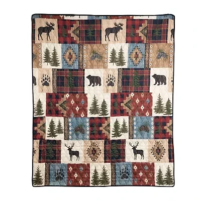 Your Lifestyle By Donna Sharp Woodland Patch Lightweight Throw
