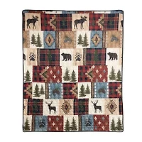 Your Lifestyle By Donna Sharp Woodland Patch Lightweight Throw