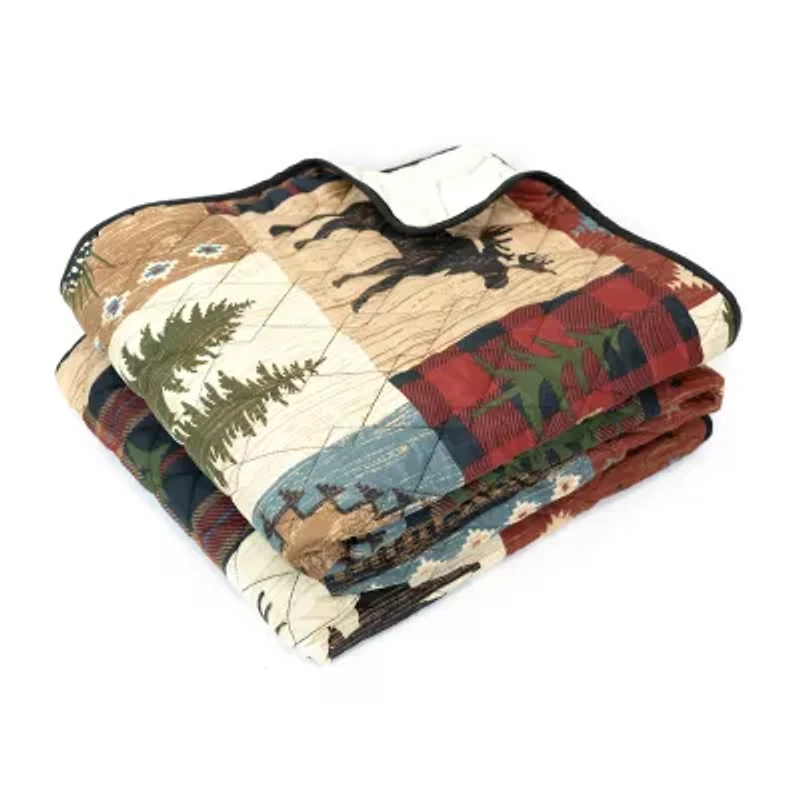 Your Lifestyle By Donna Sharp Woodland Patch Lightweight Throw