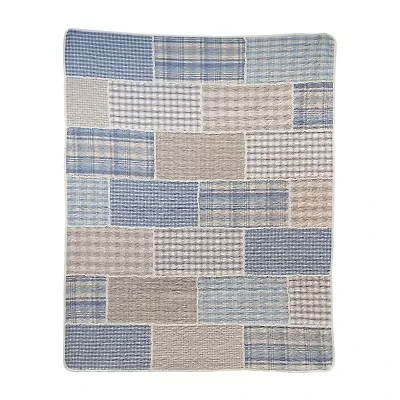Donna Sharp Slate Cobblestone Lightweight Throw