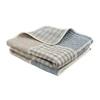 Donna Sharp Slate Cobblestone Lightweight Throw