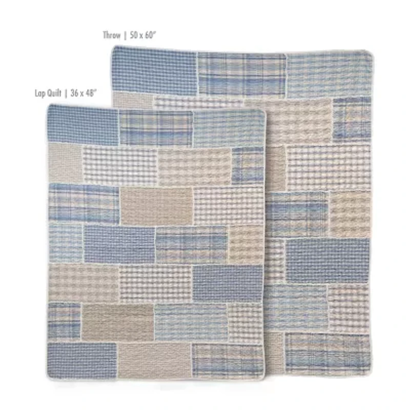 Donna Sharp Slate Cobblestone Lightweight Throw