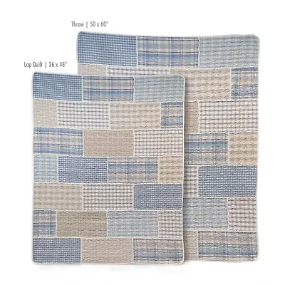 Donna Sharp Slate Cobblestone Lightweight Throw