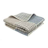 Donna Sharp Slate Cobblestone Lightweight Throw