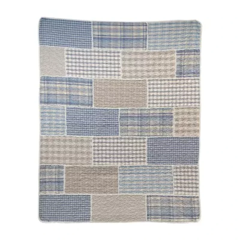 Donna Sharp Slate Cobblestone Lightweight Throw