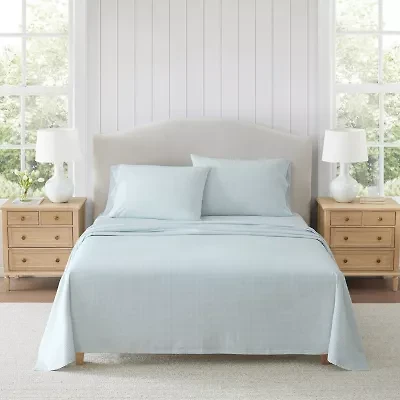 Martha Stewart Cotton Percale Sheet Set