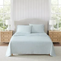 Martha Stewart Cotton Percale Sheet Set