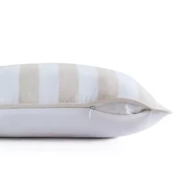 Martha Stewart Stripe 18x18 Square Throw Pillow