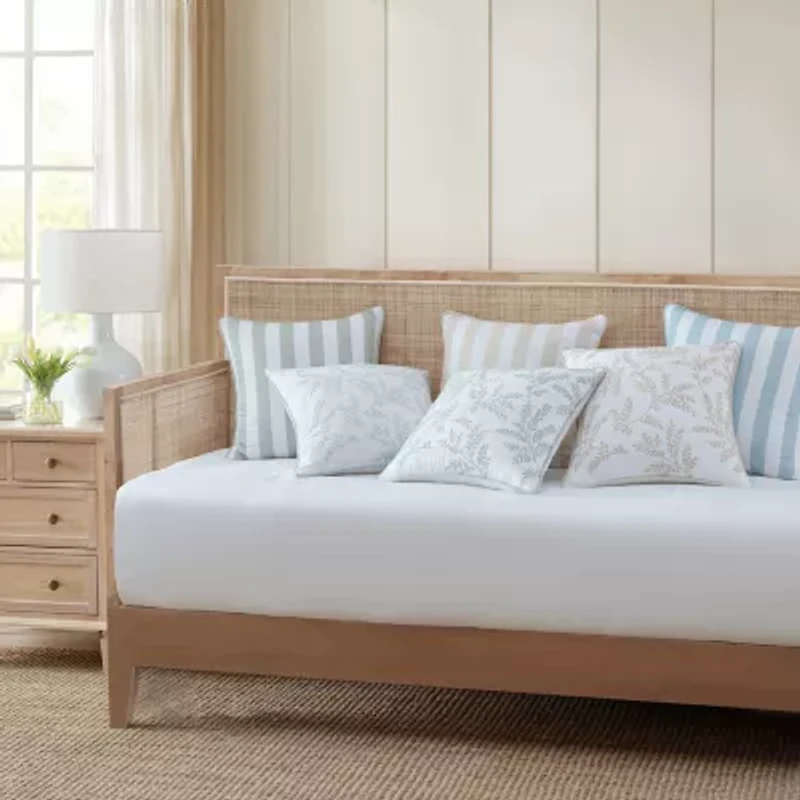 Martha Stewart Stripe 18x18 Square Throw Pillow