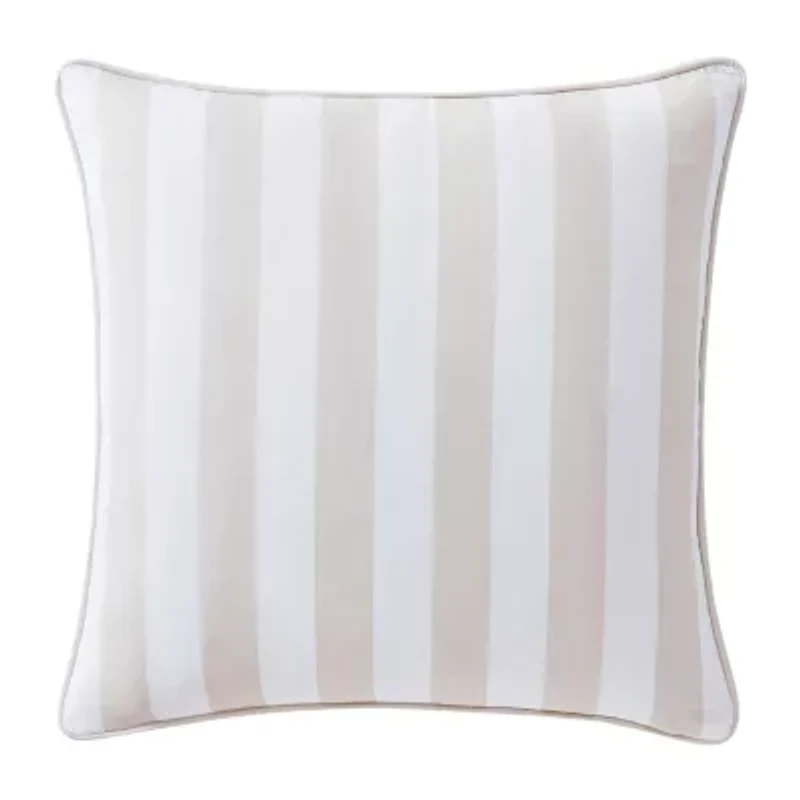 Martha Stewart Stripe 18x18 Square Throw Pillow