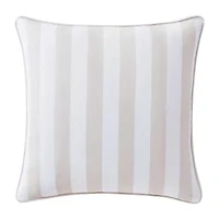 Martha Stewart Stripe 18x18 Square Throw Pillow
