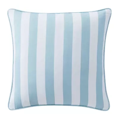 Martha Stewart Stripe 18x18 Square Throw Pillow