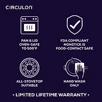 Circulon Non-Stick Stainless Steel Braising Pan