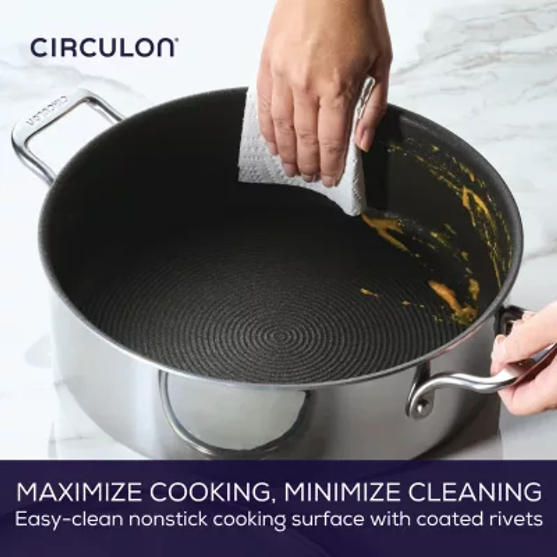 Circulon Non-Stick Stainless Steel Braising Pan