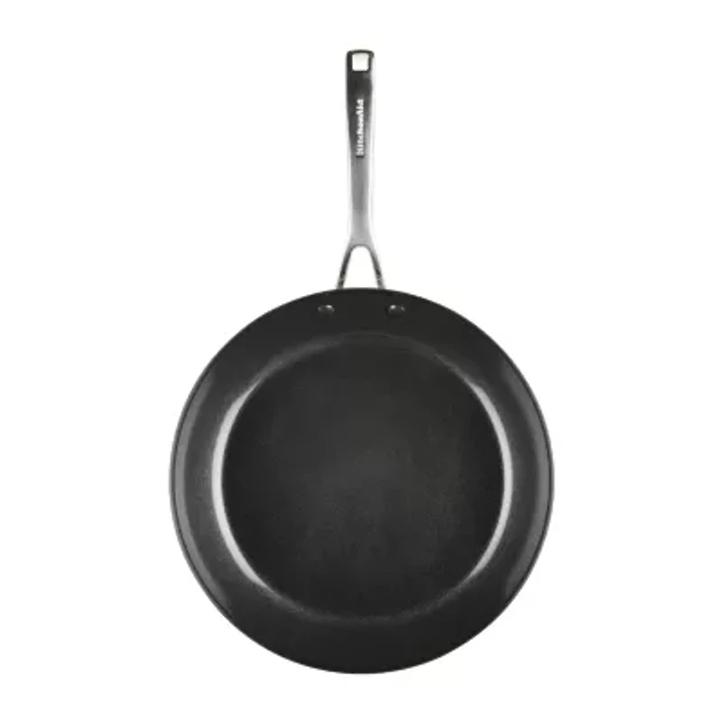 KitchenAid Stainless Steel 3-Ply Base 12" Frying Pan