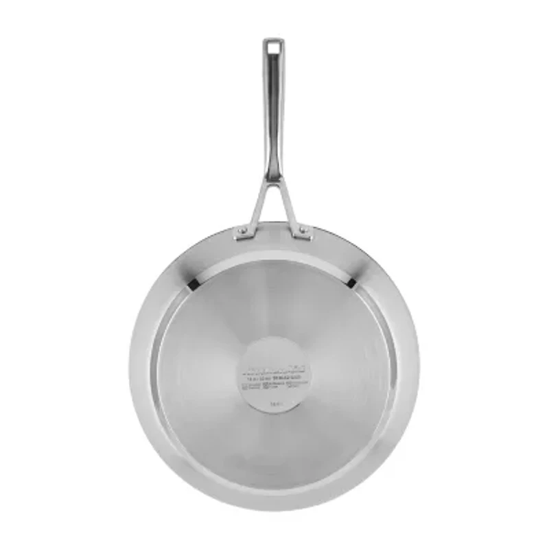 KitchenAid Stainless Steel 3-Ply Base 12" Frying Pan
