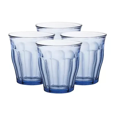 Duralex Picardie Clear Tumbler 4-pc. 10oz. Drinkware Set