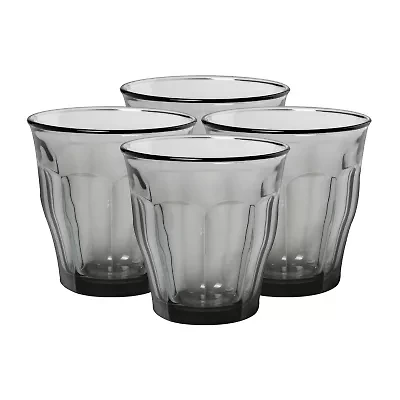 Duralex Picardie Grey Tumbler 4-pc. 10 3/8oz. Drinkware Set