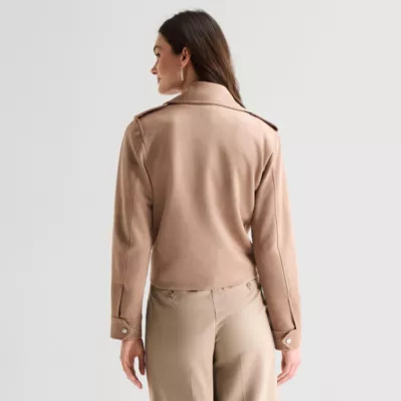 Worthington Womens Lightweight Motorcycle Jacket