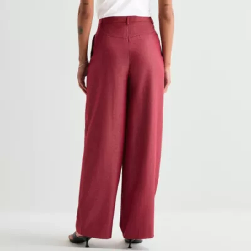 Worthington Womens Mid Rise Trouser