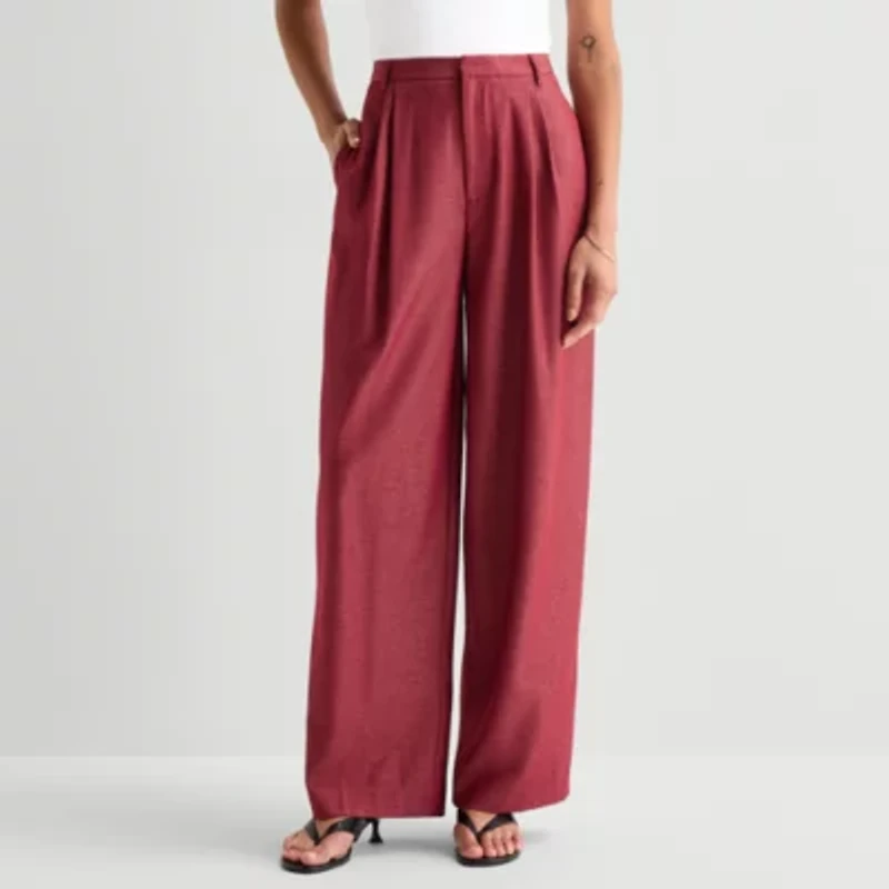 Worthington Womens Mid Rise Trouser