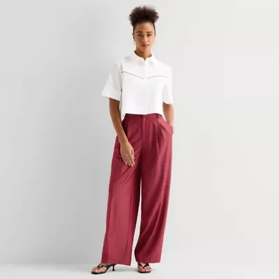 Worthington Womens Mid Rise Trouser