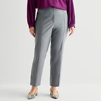 Worthington Plus Womens Luxe Skinny Pant