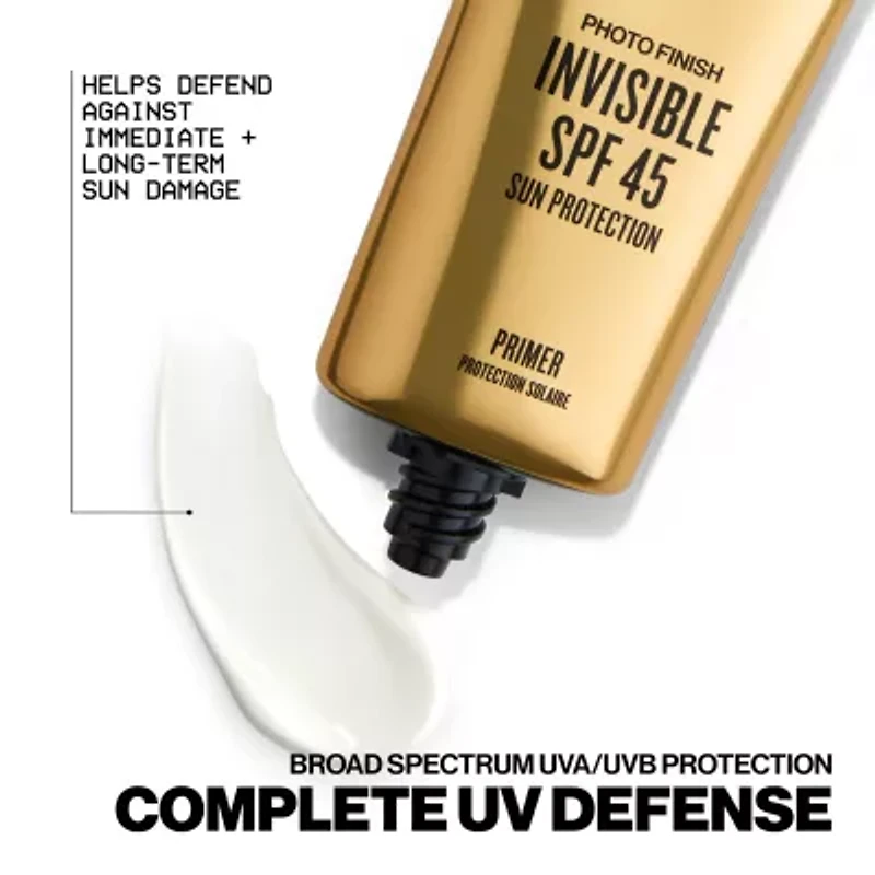 Smashbox Photo Finish Invisible SPF 45 Sun Protection Primer- 30ml