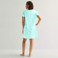 Adonna Womens Short Sleeve Nightgown