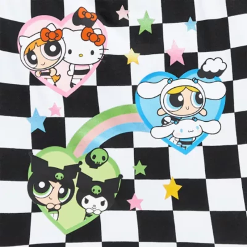 Hello Kitty x Powerpuff Girls Tube Top Womens Juniors