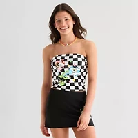 Hello Kitty x Powerpuff Girls Tube Top Womens Juniors