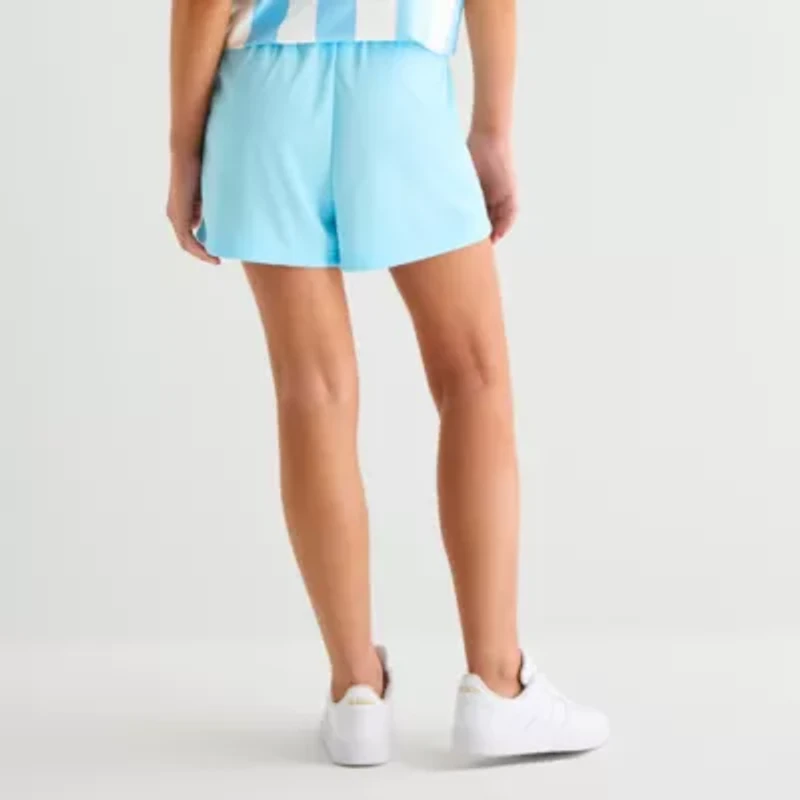 Hello Kitty® And Friends X The Powerpuff Girls™ Womens Juniors High Rise Pull-On Soccer Short