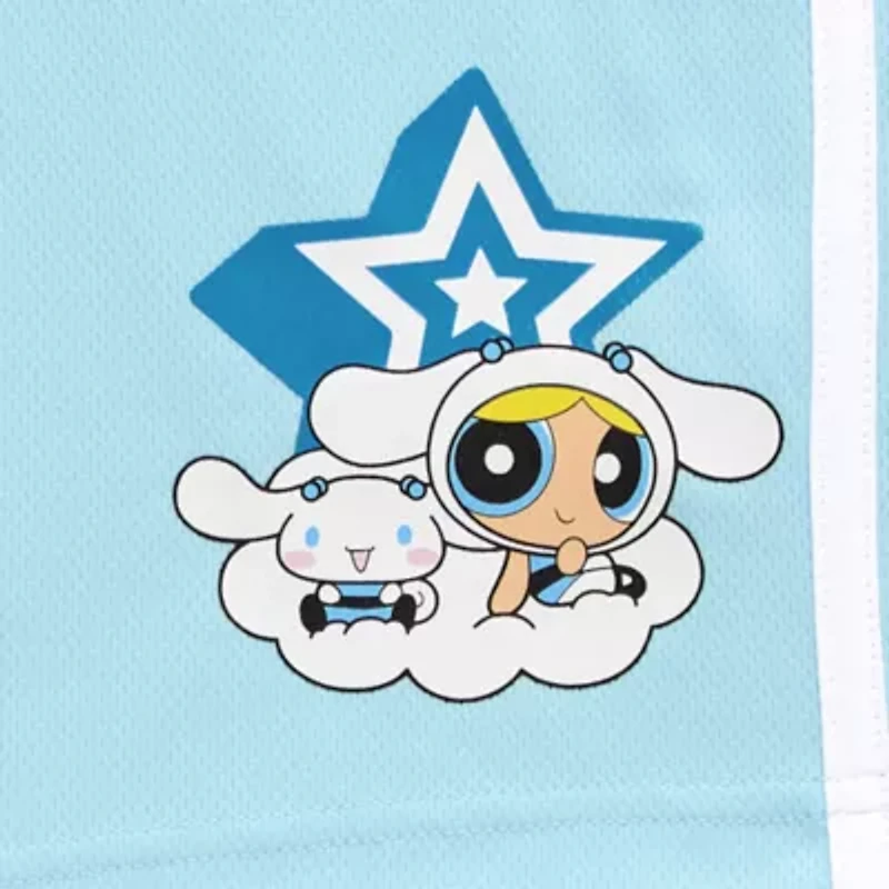 Hello Kitty® And Friends X The Powerpuff Girls™ Womens Juniors High Rise Pull-On Soccer Short