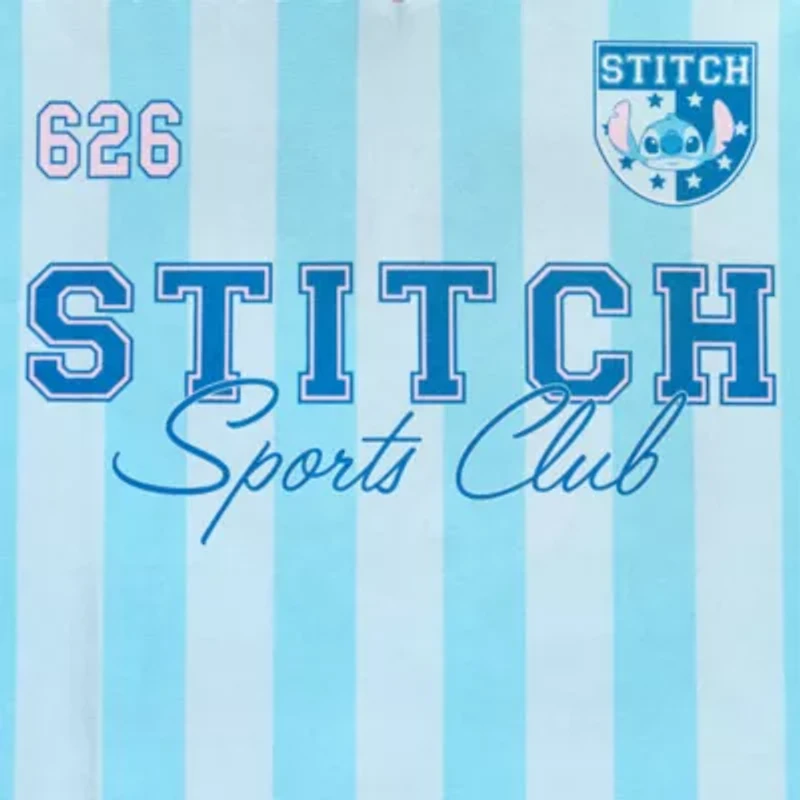 Stitch Womens Juniors V Neck Short Sleeve Jersey