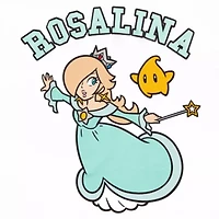 Rosalina Boyfriend Tee Womens Juniors Crew Neck Short Sleeve Graphic T-Shirt